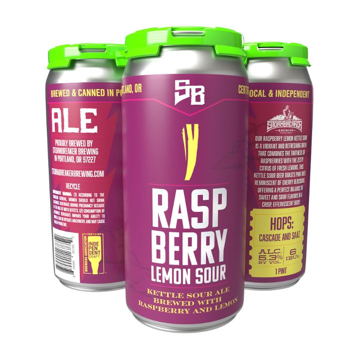 Raspberry Lemon Kettle Sour 4-Pack