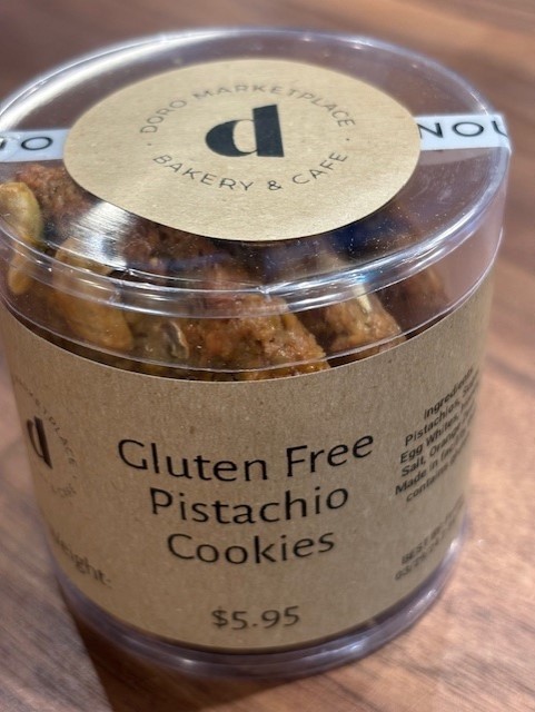Gluten Free Pistachio Cookies