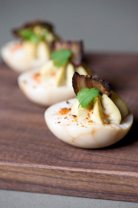 MASALA SPICED DEVILED EGG