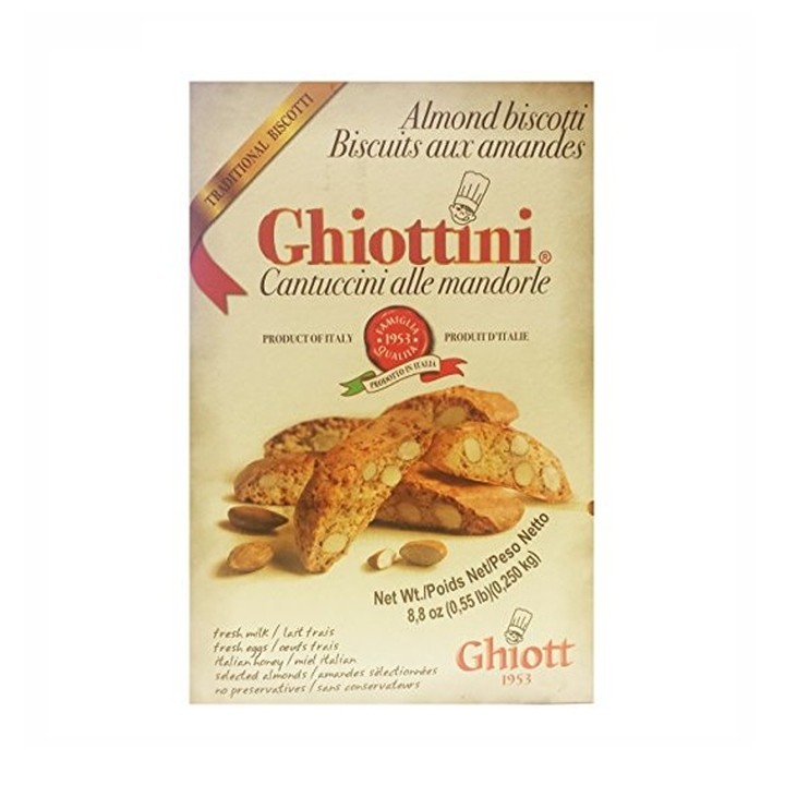 GHIOTTINI - CRISP ALMOND COOKIES
