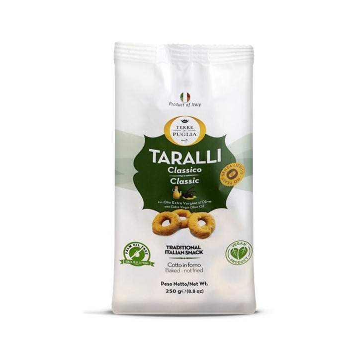 TERRE DI PUGLIA TARALLI CLASSIC SNACK