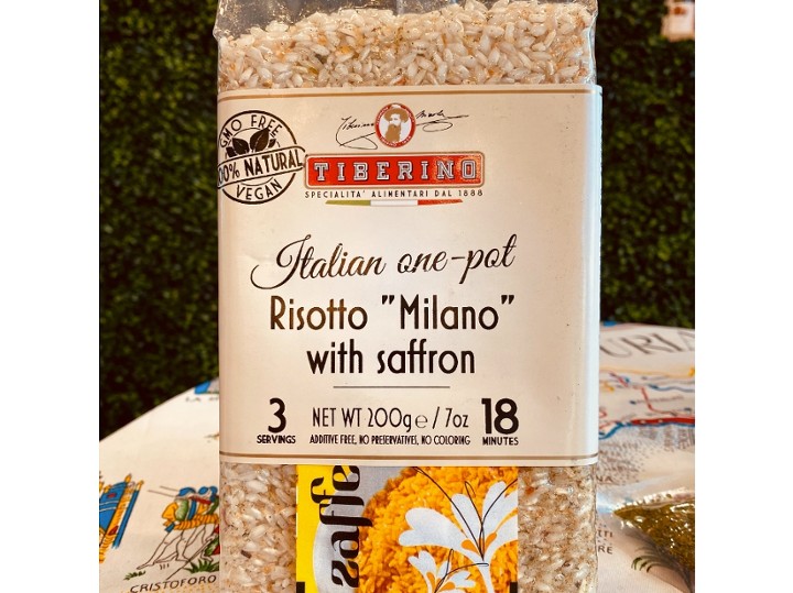TIBERINO RISOTTO MILANESE W/ SAFFRON