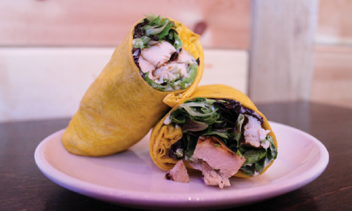 Avocado Chicken Wrap