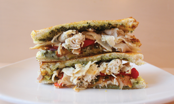 Turkey + Red Pepper Sandwich