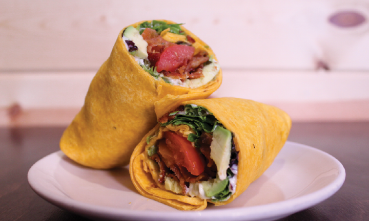 Bacon, Lettuce, Tomato, Avocado Wrap