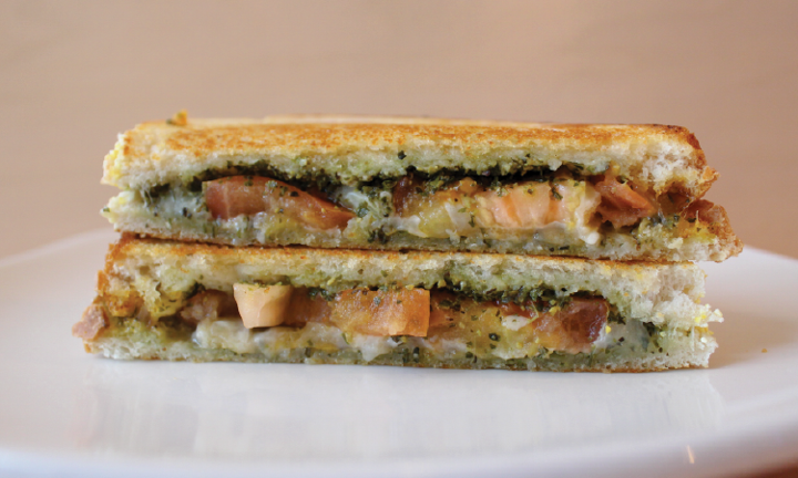 Pesto Grilled Cheese