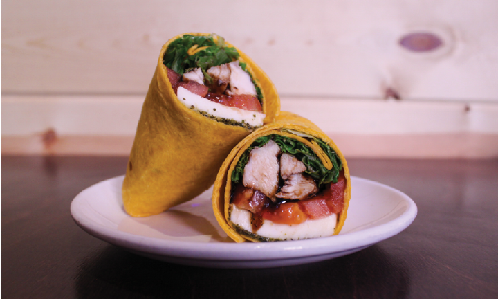 Chicken Caprese Wrap