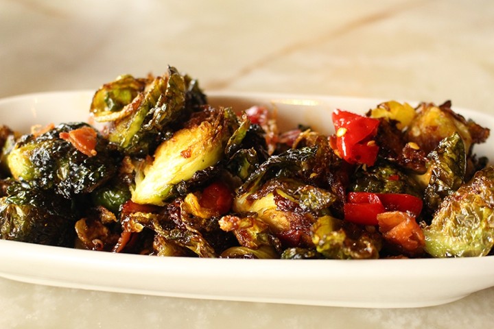 CRISPY BRUSSELS SPROUTS