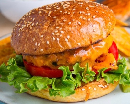 Buffalo Chicken Burger