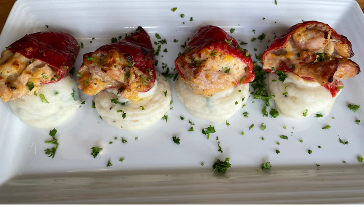 Piquillo Relleno De Pollo