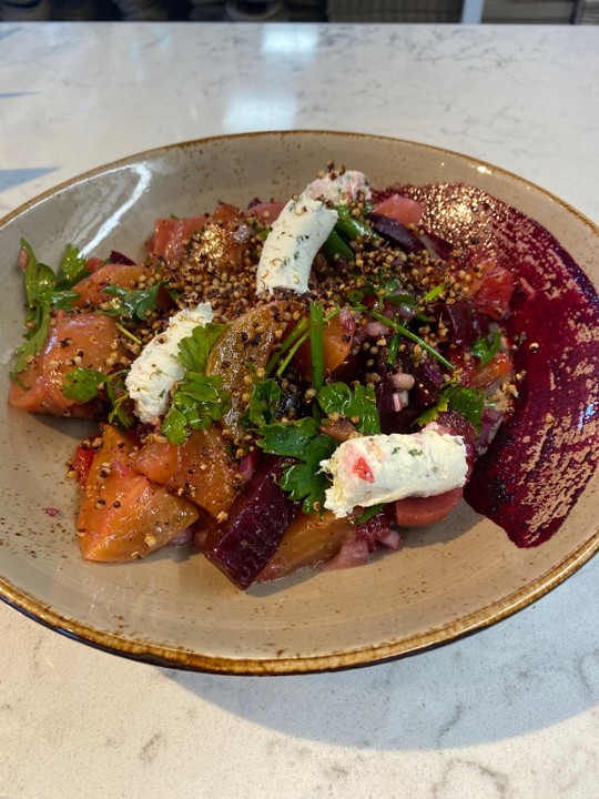 Beet and Goat Cheese Salad