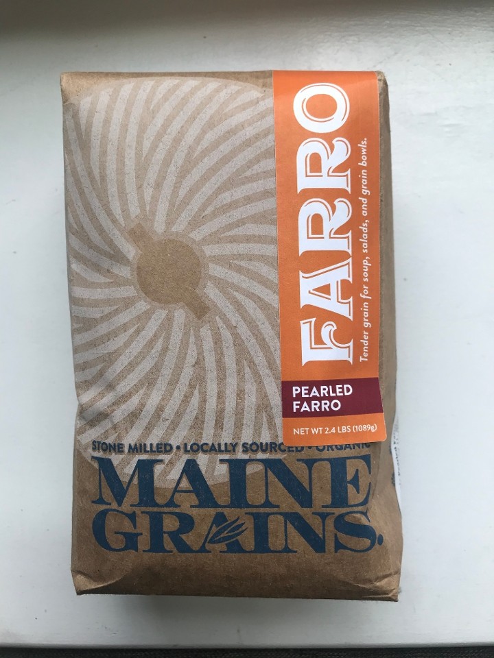 Maine Grains - pearled farro