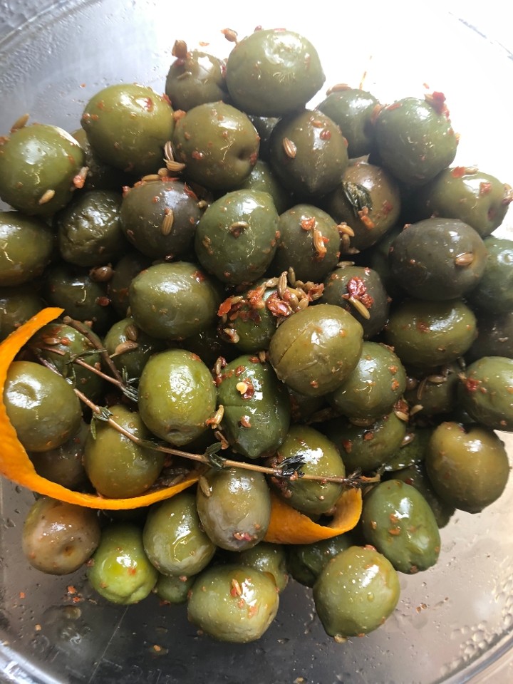 marinated castlevetrano olives 4oz