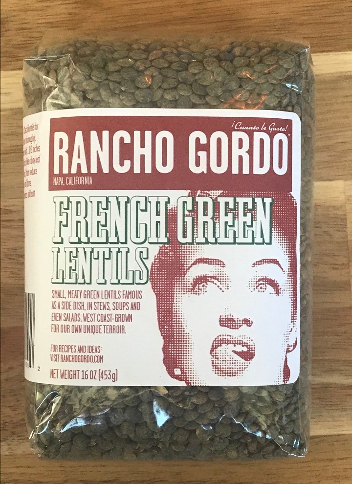 Rancho Gordo - French-style green lentils