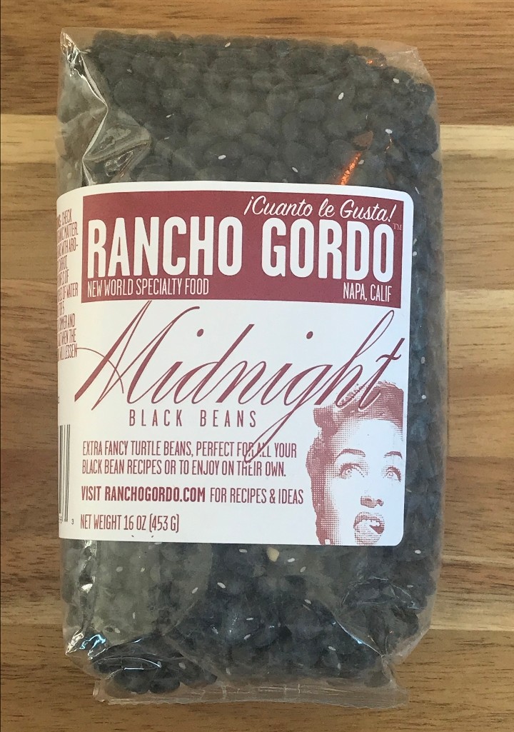 Rancho Gordo - midnight black bean