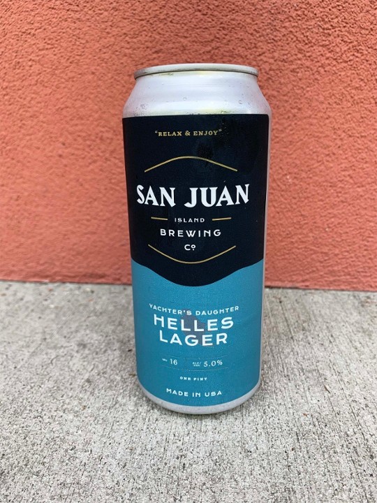 San Juan Yachter's Daughter Helles Lager (16oz)