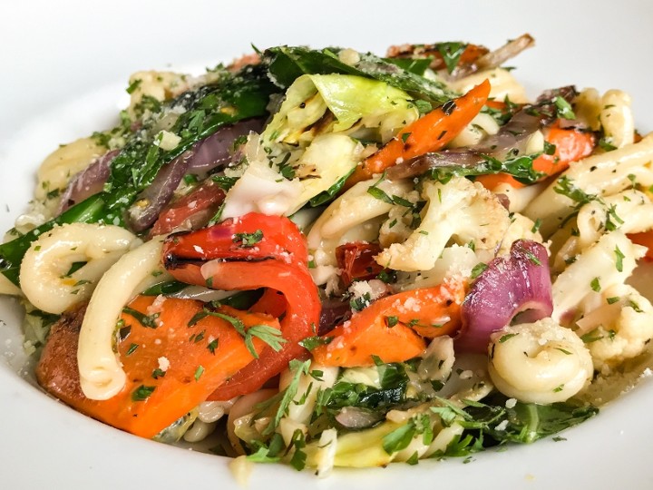 Grilled Seasonal Veggie Pasta