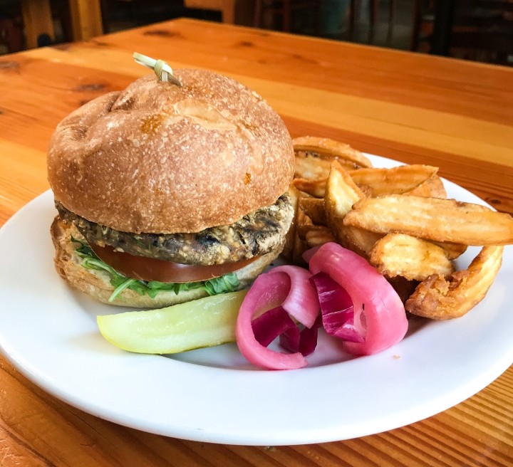 Avocado Veggie Burger