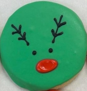 Round Reindeer Face