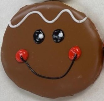 Round Gingerbread Face