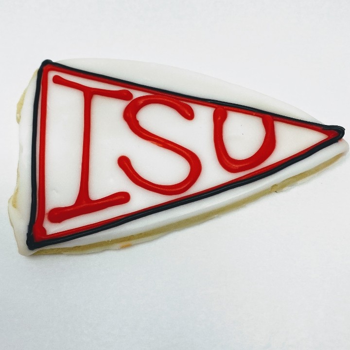 Grad Pennant Cookie