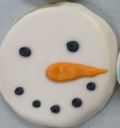Round Snowman Face