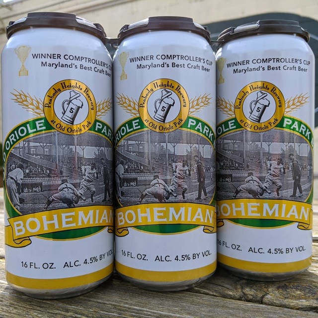 Peabody Heights Old Oriole Park Bohemian Lager