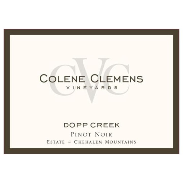 Colene Clemens Vineyards Dopp Creek Pinot Noir