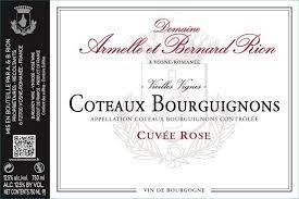 Dom. Armelle et Bernard Rion Coteaux Bourgignons Cuveé Rosé