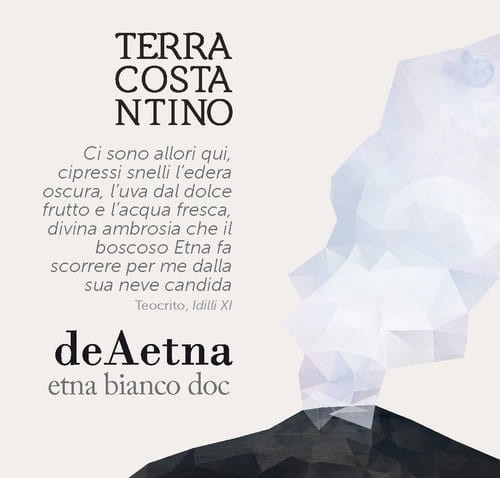 Terra Costantino 'De Aetna' Etna Bianco