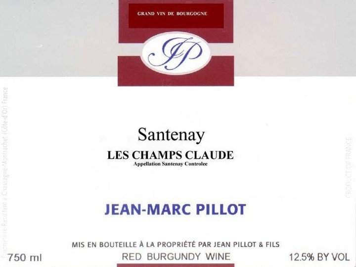 Jean-Marc Pillot Santenay 'Les Champs-Claude'