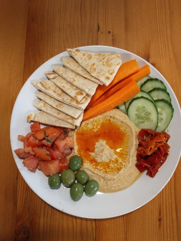 Cathedral Park Hummus Plate