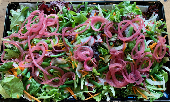 Mixed Green Salad Tray LG