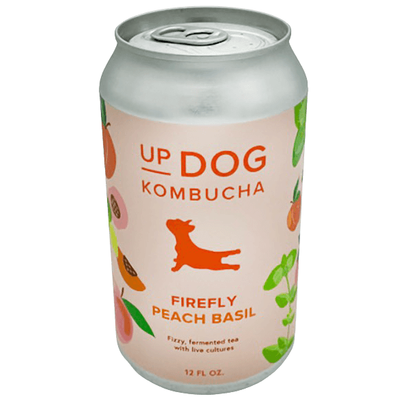 Up Dog Kombucha - FireFly Peach Basil