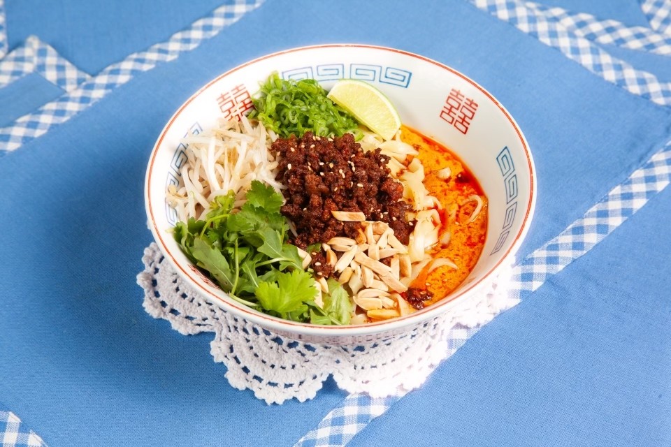 BEEF AND PORK SOUPLESS TANTANMEN
