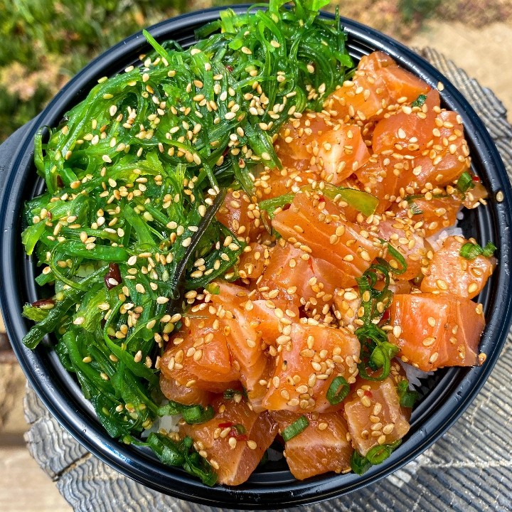 Traditional Salmon Poke Bowl