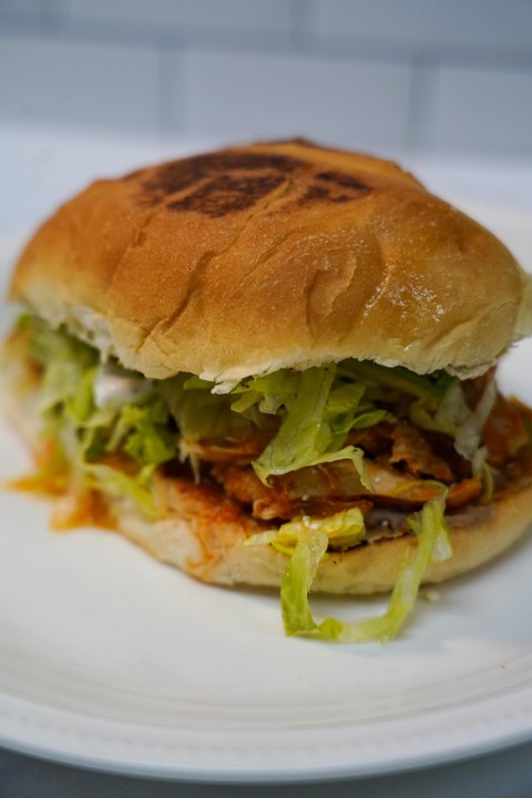 Shredded Chicken Tinga Torta