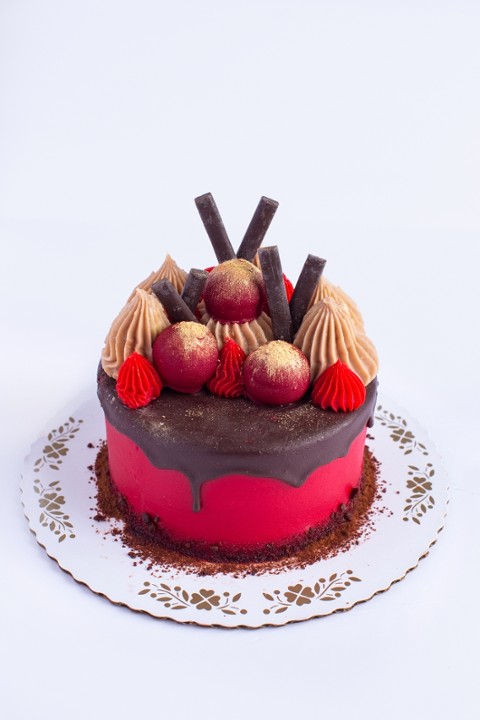 Chocolate Raspberry Cake