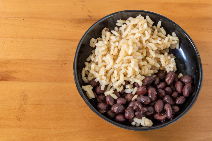 Brown Rice & Black Beans