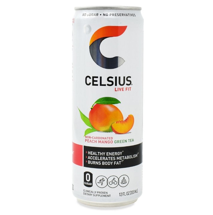Celsius - Peach Mango Green Tea