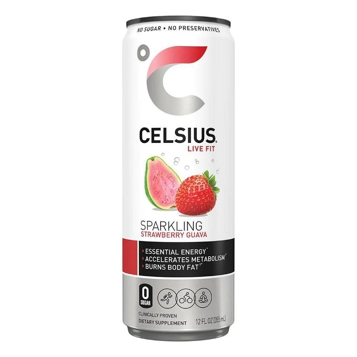 Celsius - Sparkling Strawberry Guava