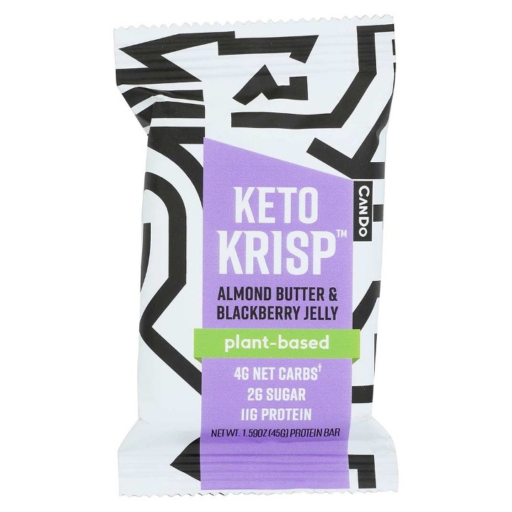Keto Krisp - Almond Butter & Blackberry Jelly