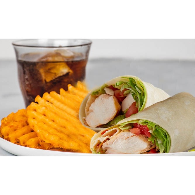 Classic Chicken Wrap Meal