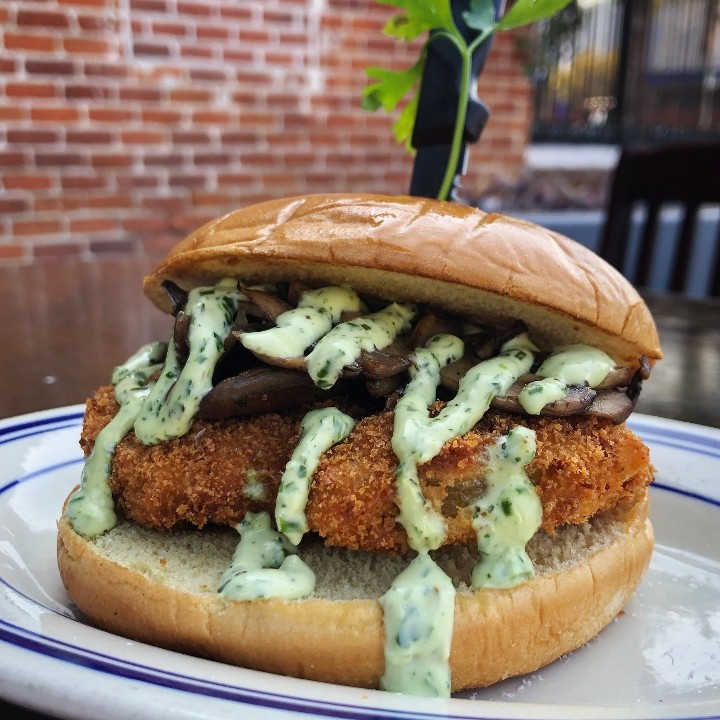 Fried Green Tomato Sandwich