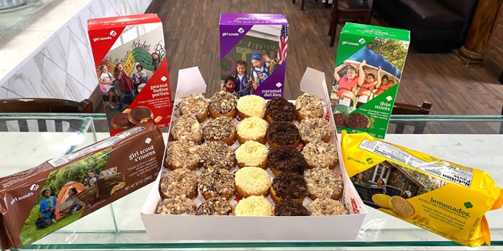 Girl Scout Cookie Donut Box