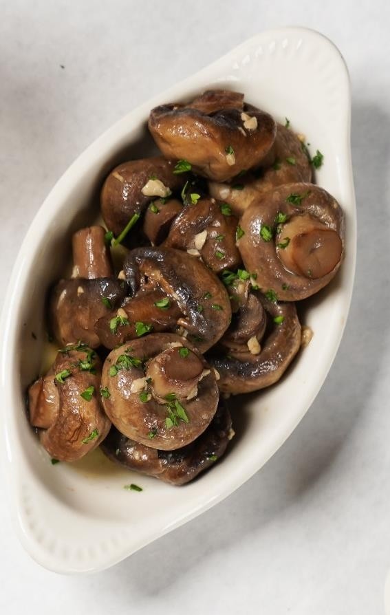 A La Carte Garlic Mushrooms