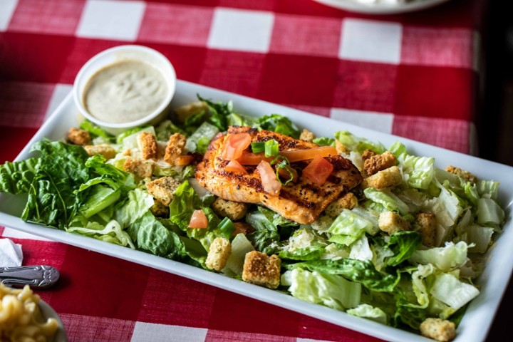 Salmon Caesar Salad 4 oz