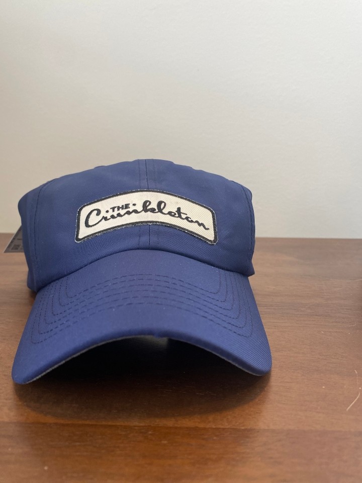 Navy Blue Baseball Cap, Classic Crunkleton Logo Patch