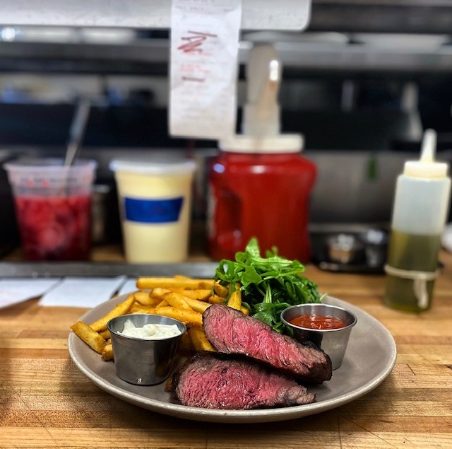 Charred Steak Frites