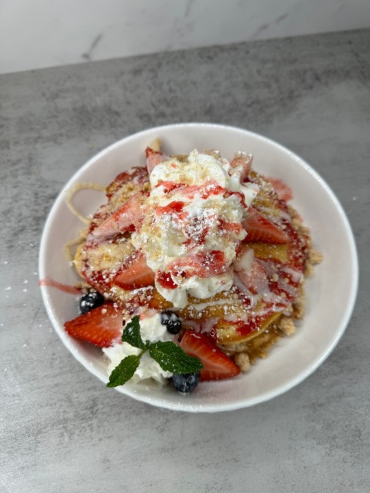 Strawberry shortcake Pancakes